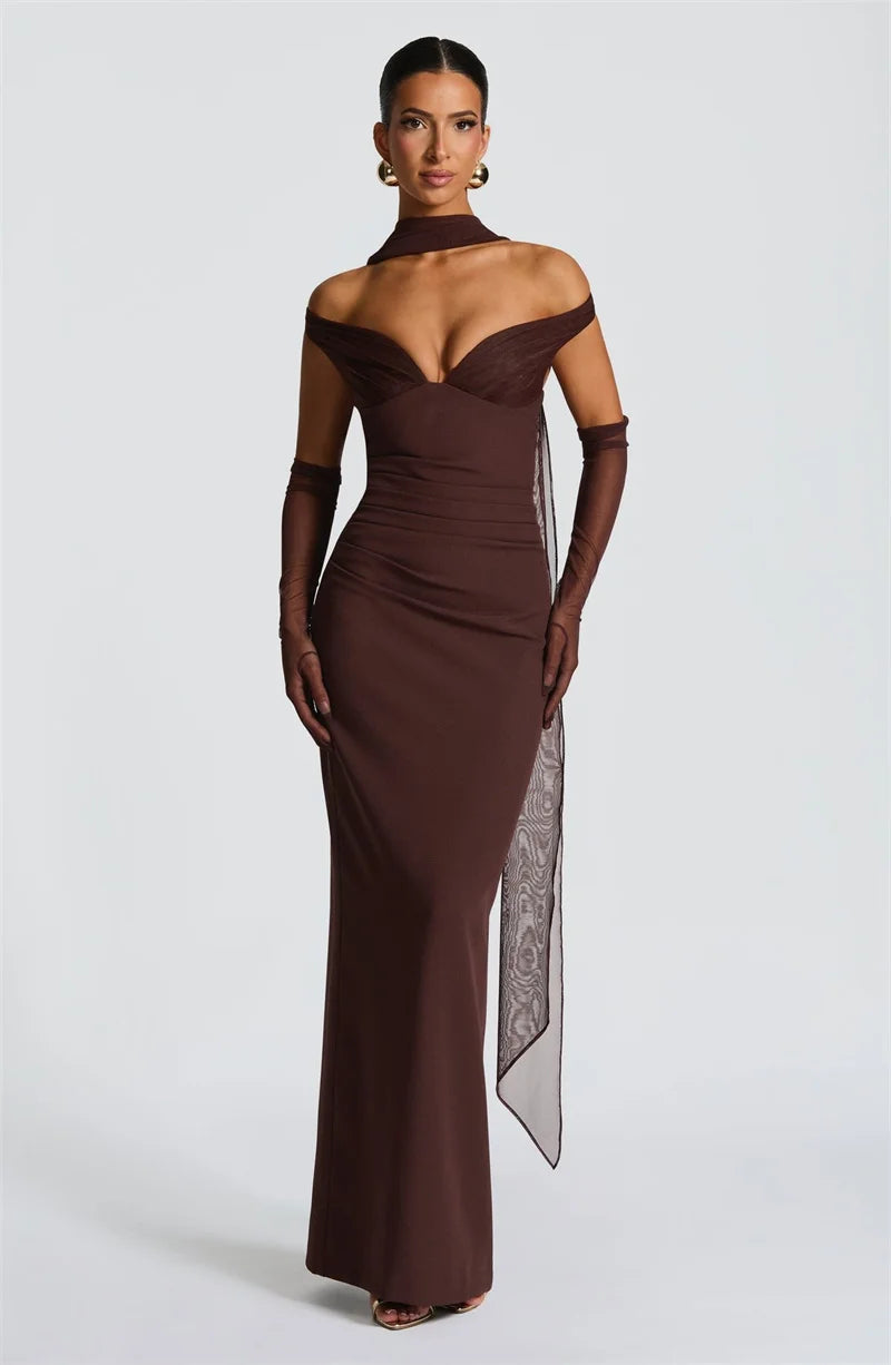 Noir Sheer Gown
