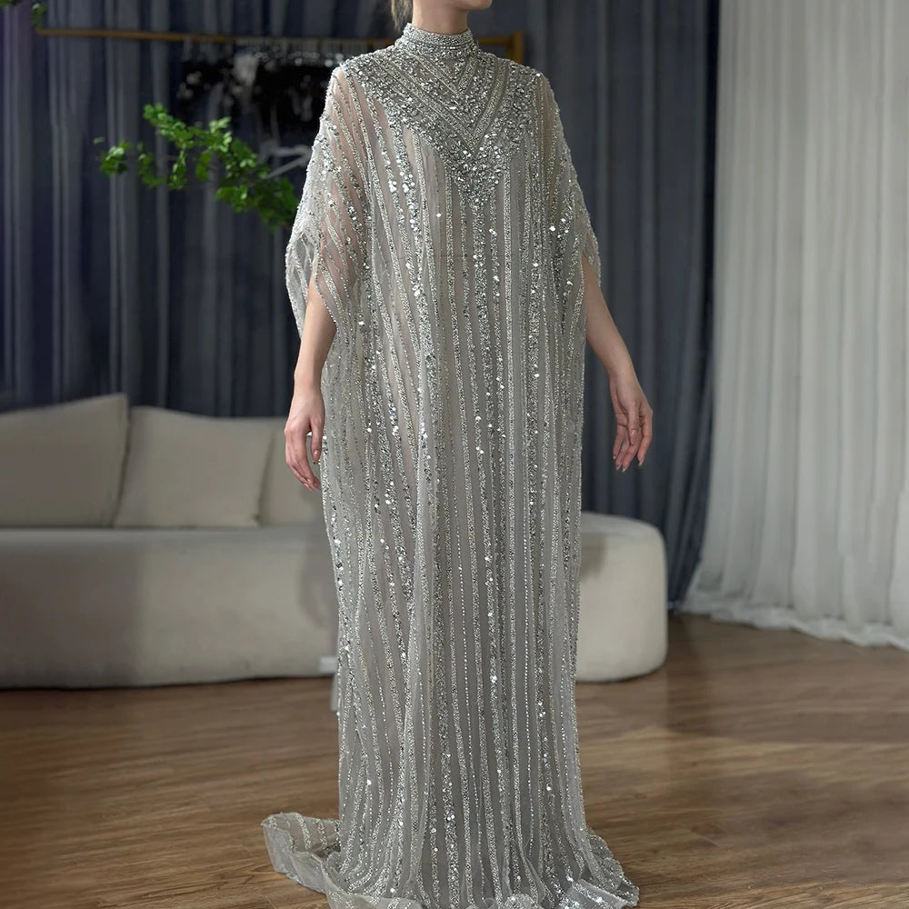 Silver Serene Kaftan