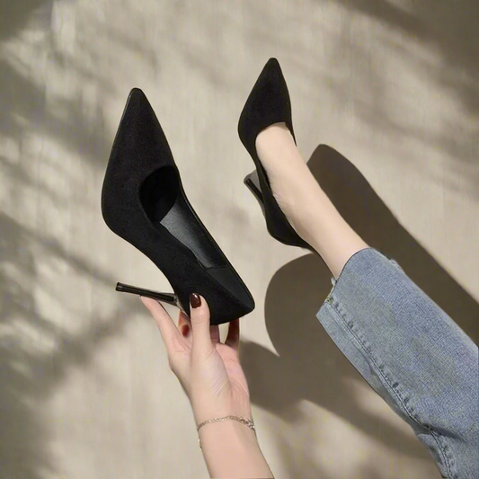 Midnight Luxe Pointed-Toe Stilettos
