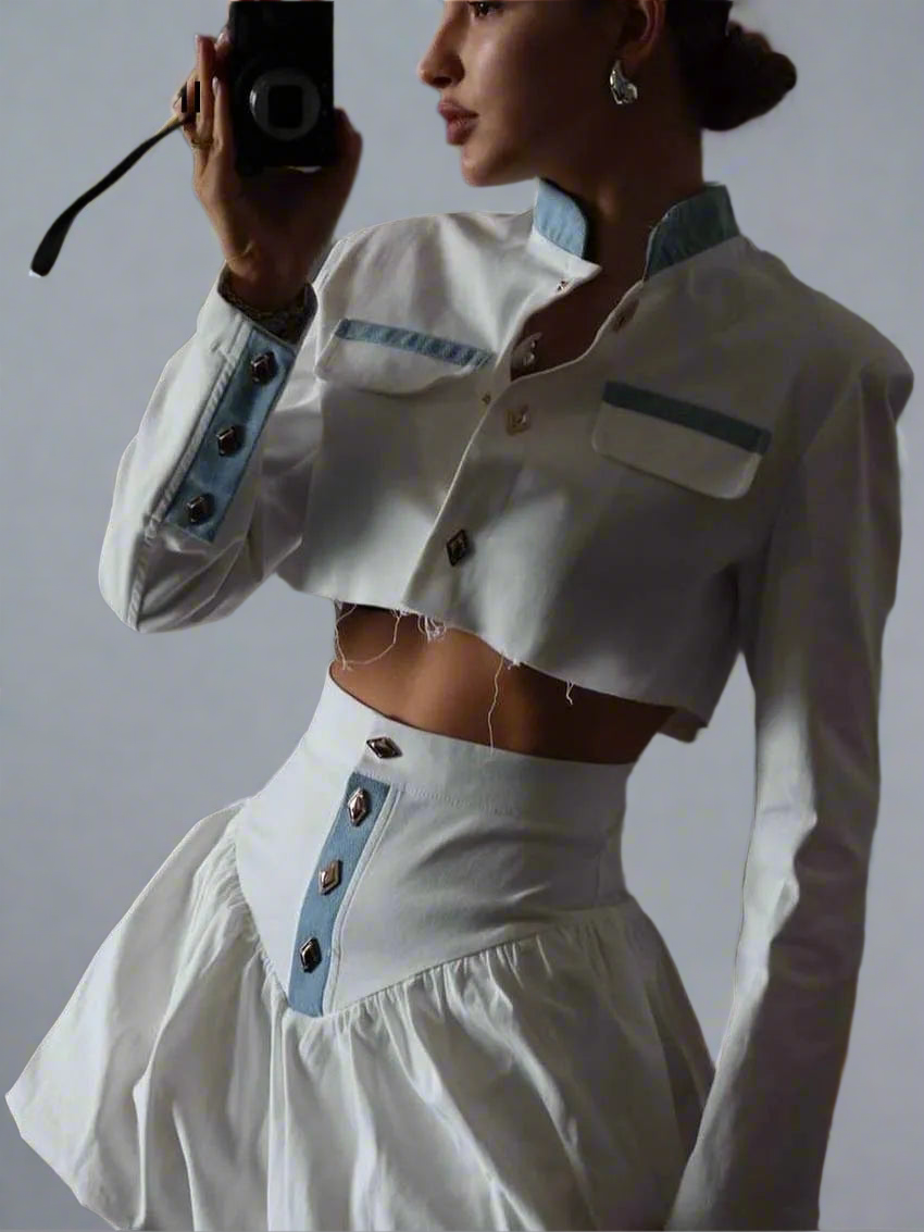 Blanc Élégance Set