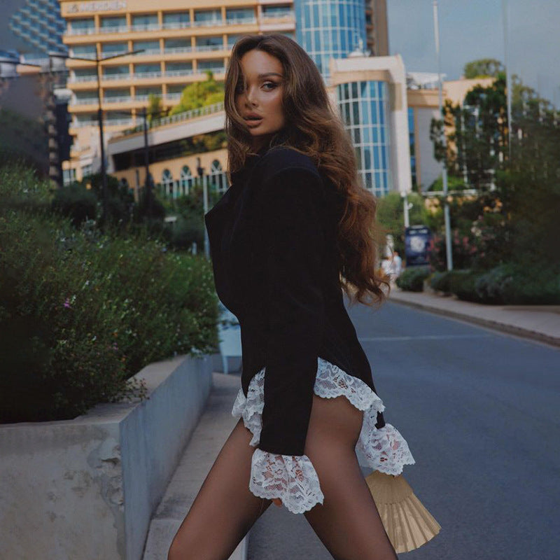 Ivory Blazer Suit