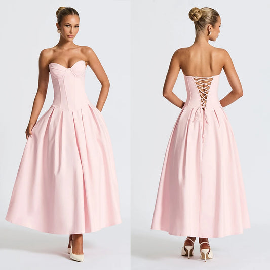 Ivory Corset Gown