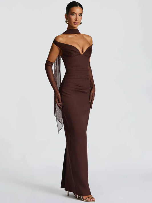 Noir Sheer Gown