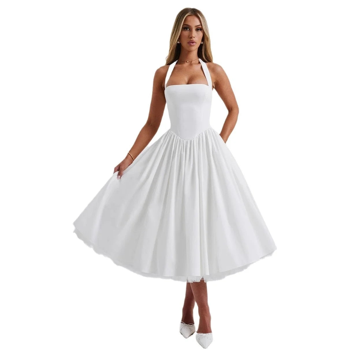 Retro Puff Midi