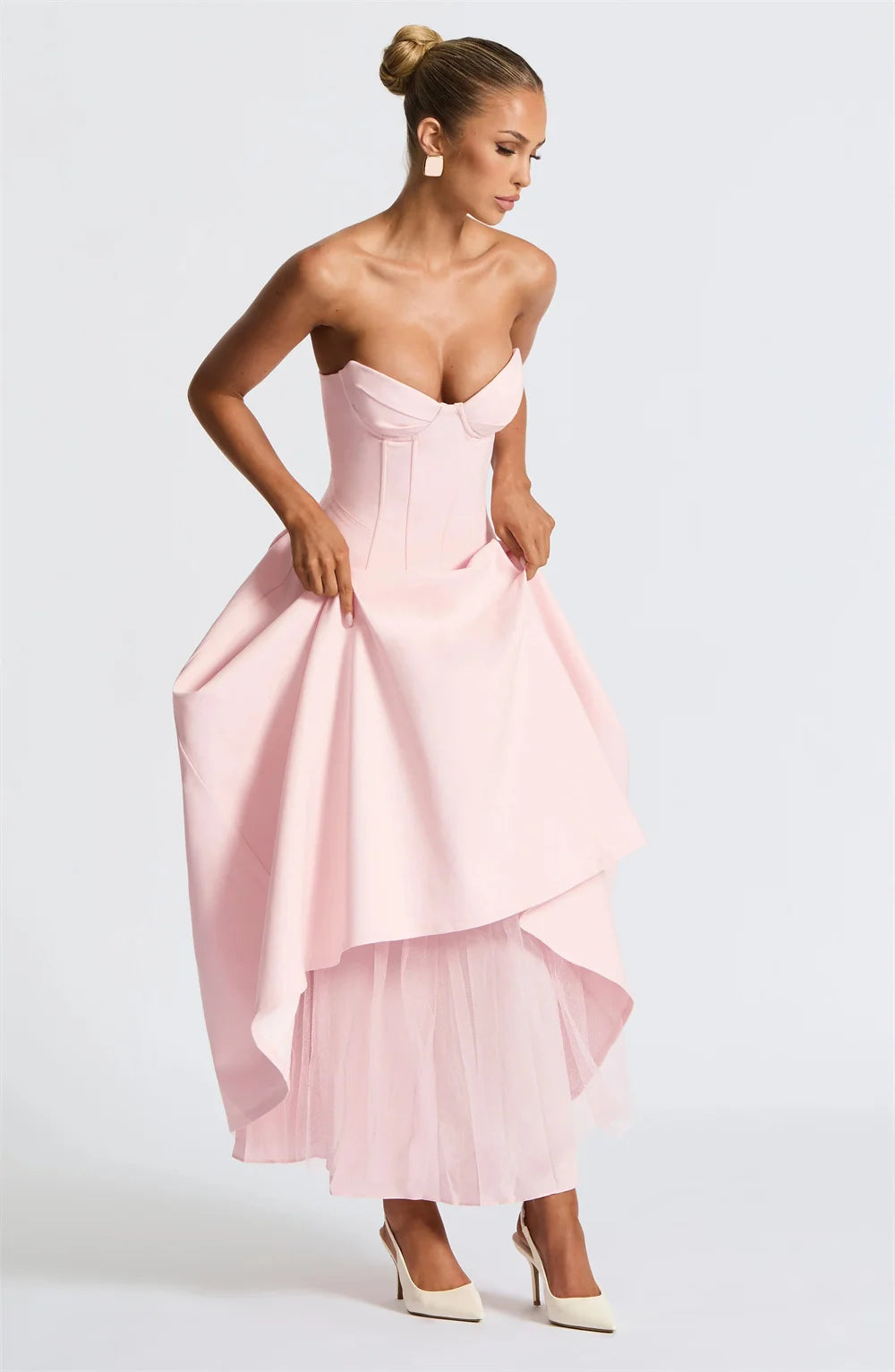 Ivory Corset Gown