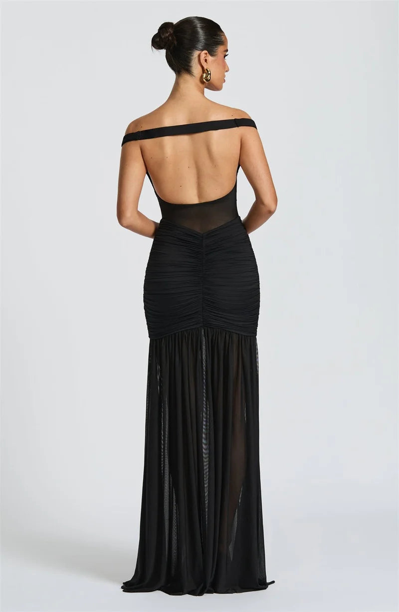 Noir Sheer Maxi