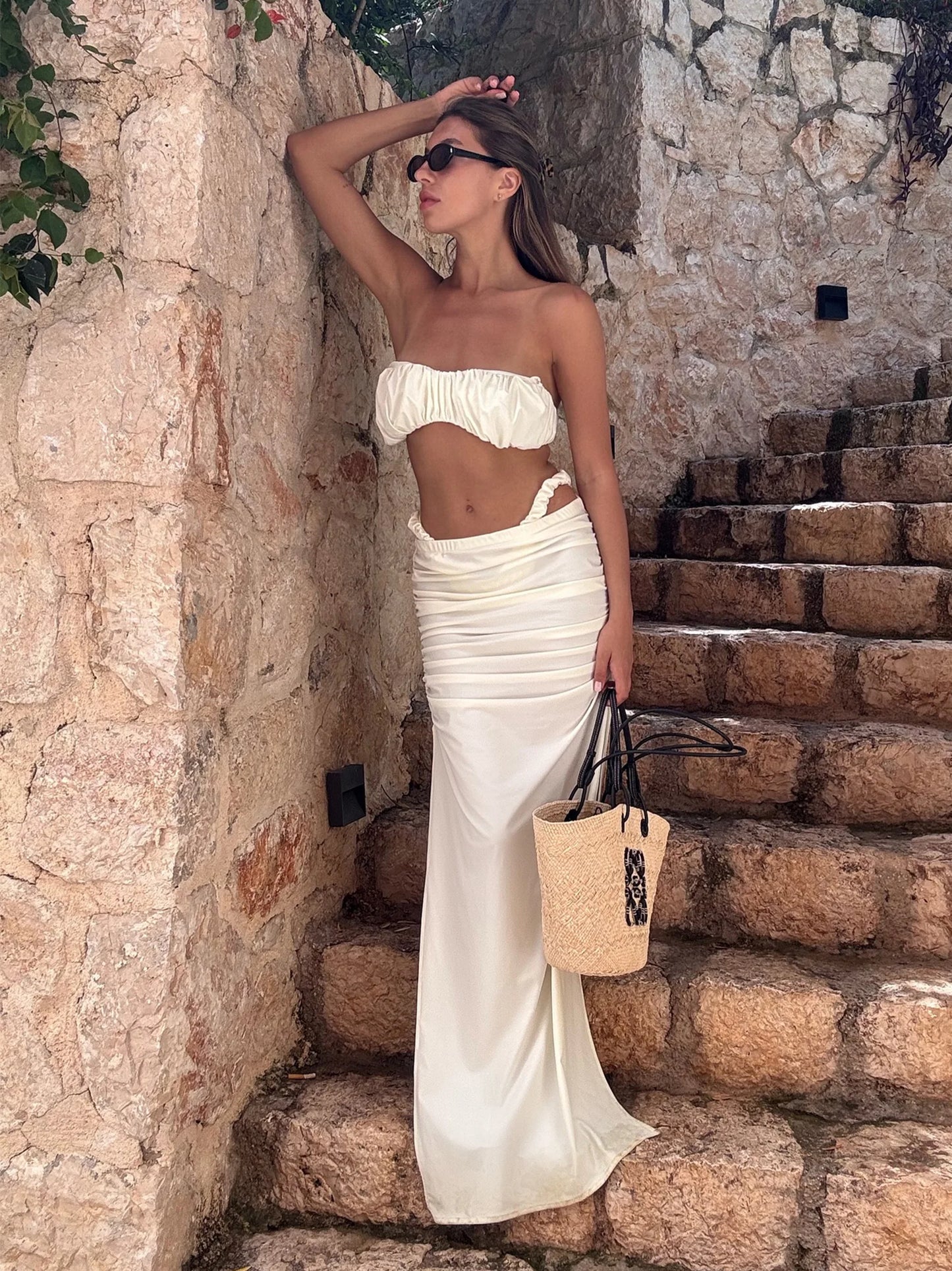 Ivory Frill Bikini