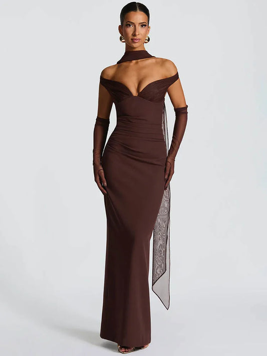 Noir Sheer Gown