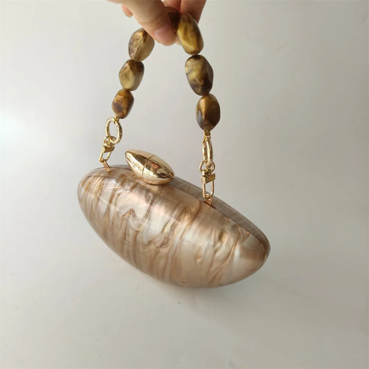 Perle Marbre Clutch
