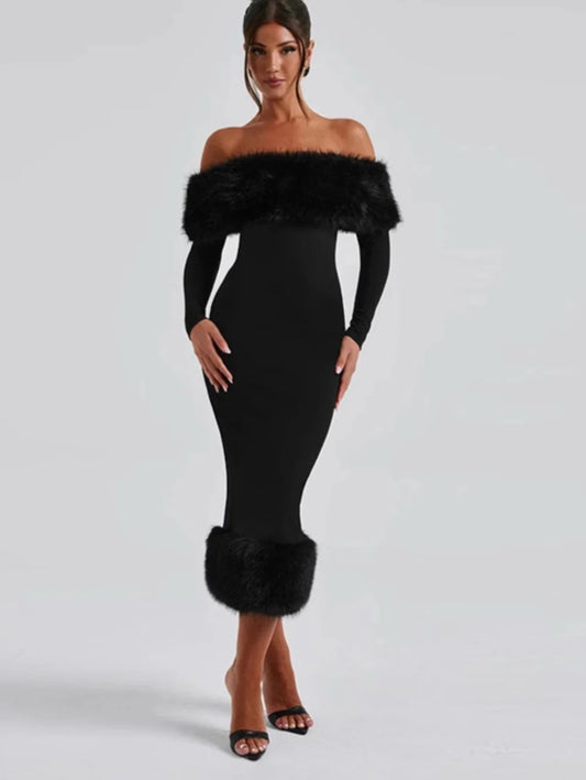 Velour Luxe Gown