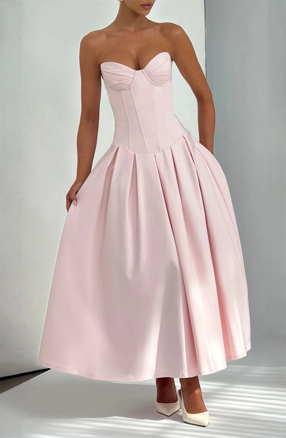 Ivory Corset Gown