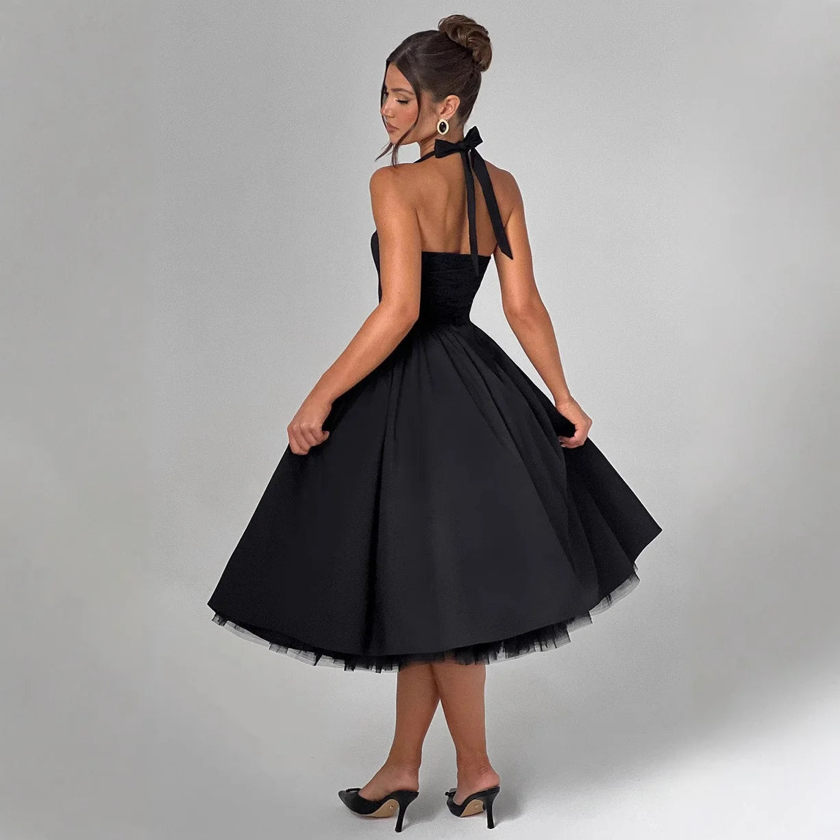 Retro Puff Midi