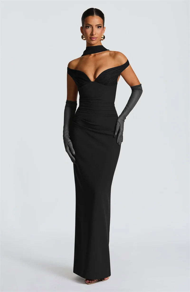 Noir Sheer Gown