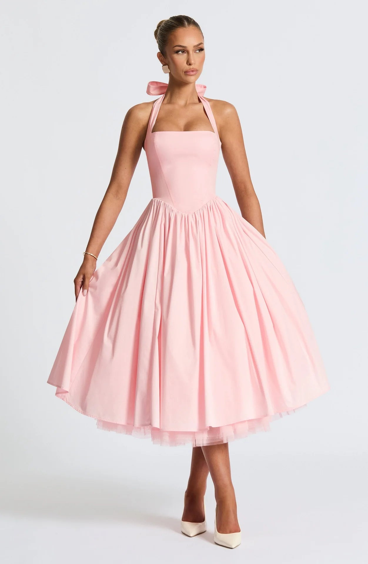 Retro Puff Midi