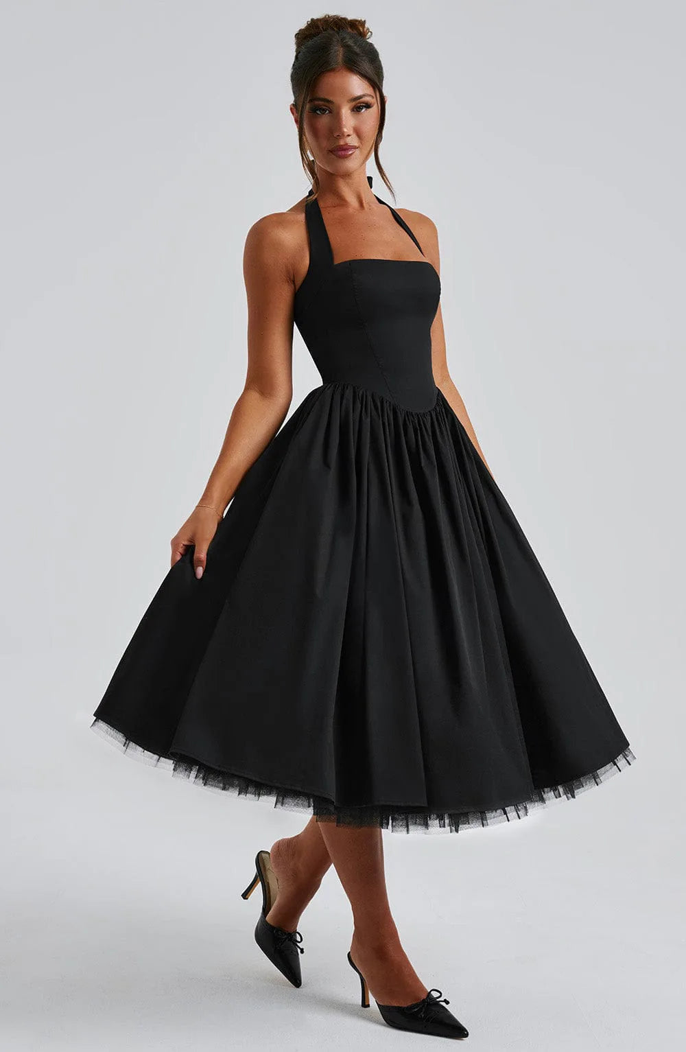 Retro Puff Midi