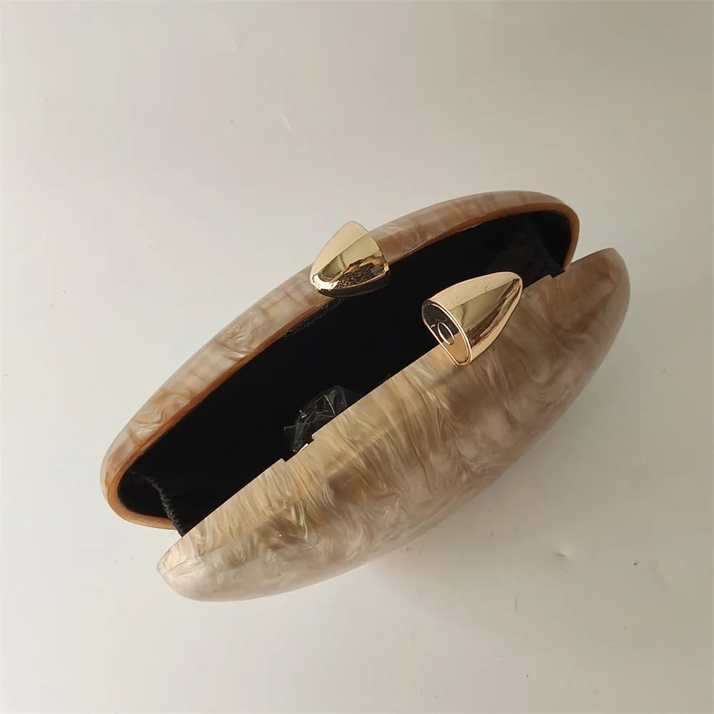 Perle Marbre Clutch