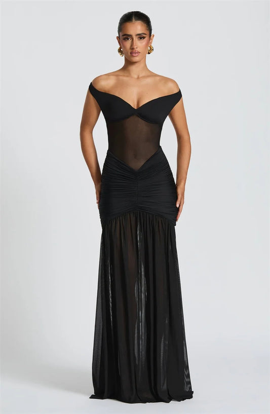 Noir Sheer Maxi