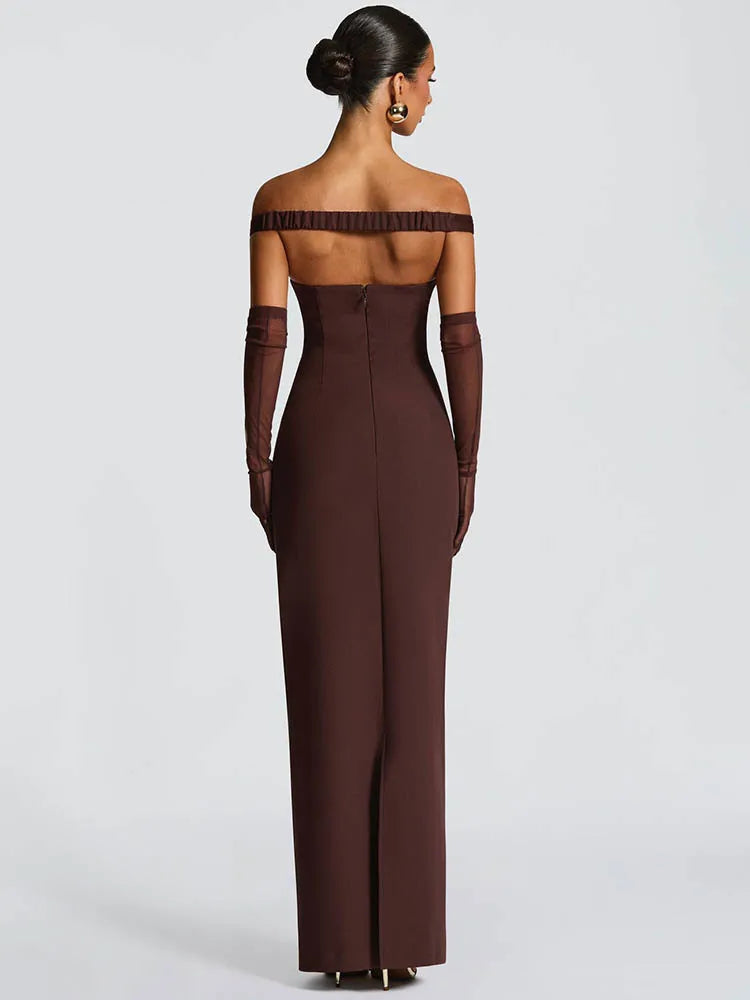 Noir Sheer Gown